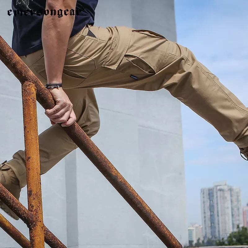 Emersongear Blue Label Tactical Ergonomic Fit Long Mens Duty Cargo Trousers Training Airsoft Hunting Hiking EMB9463