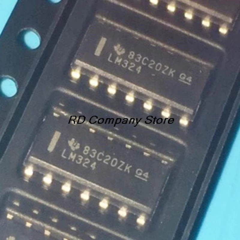 

10pcs/lot LM324 LM324DR NEW Original Genuine Chip Packing 14-SOP Free SHipping