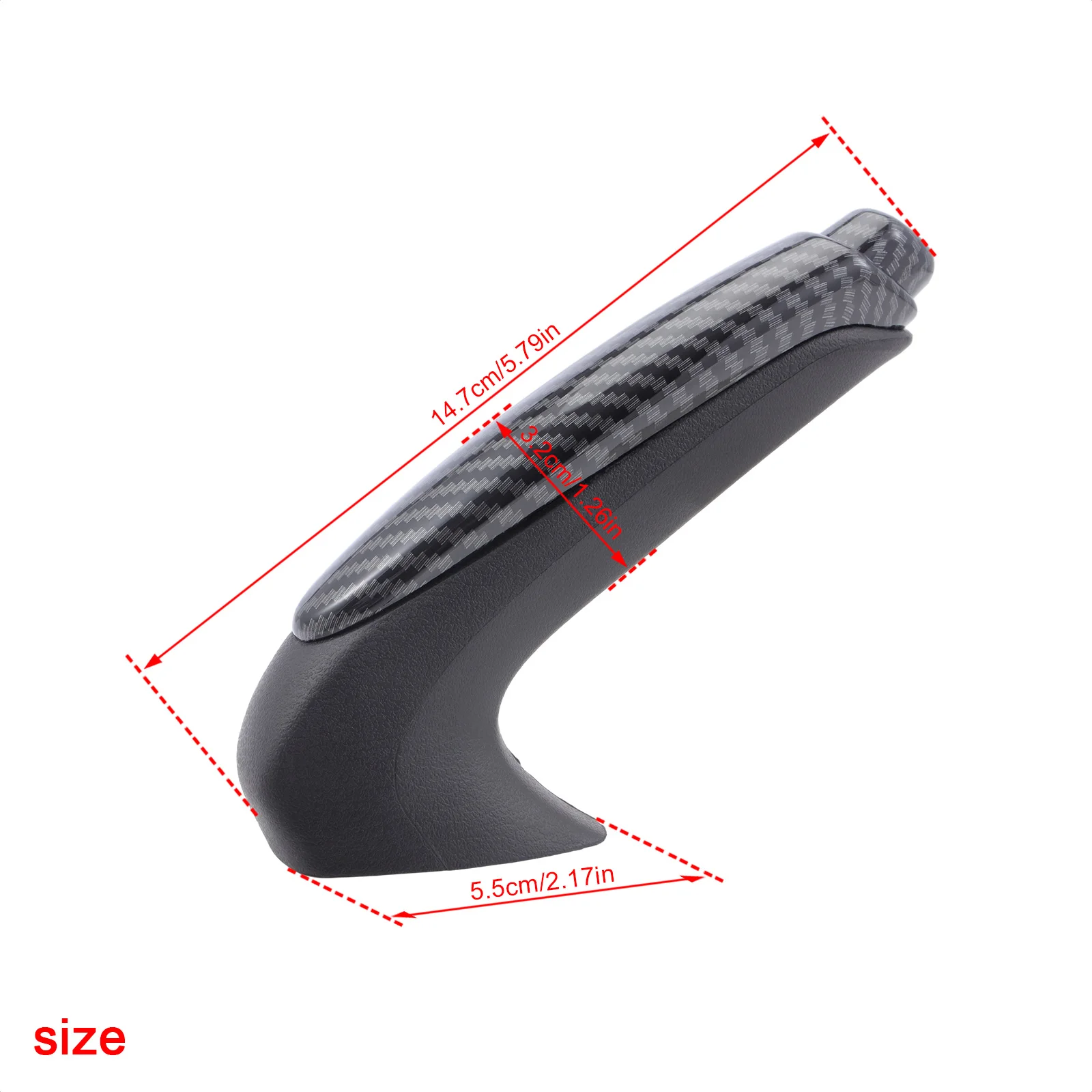 5pcs Car Handbrake Grip Cover Parking Hand Brake Sleeve Protector For Honda Civic 2006 2007 2008 2009 2010 2011 47115-SNA-A82ZA