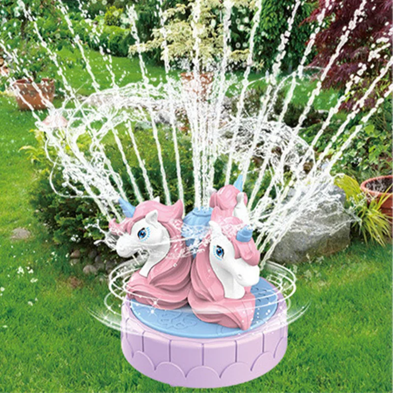 Outdoor Water Speelgoed Kids Sprinkler Zomer Water Speelgoed Voor Kinderen Eenhoorn Spetterende Pret Voor De Zomerdag