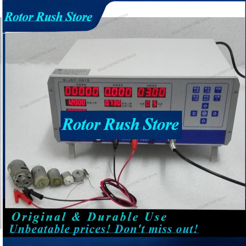 RoRuSFor GiJCY-0618-A Micro Motor Tester, Micro Motor Tester, Micro Motor Comprehensive Tester