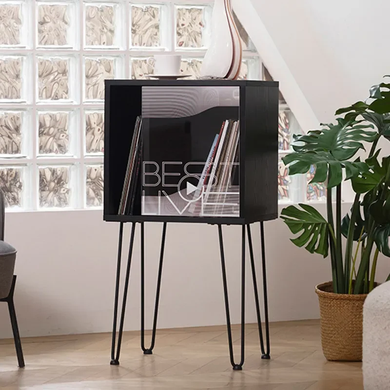Vinyl record cabinet peripheral base speaker bookcase LP sofa side cabinet