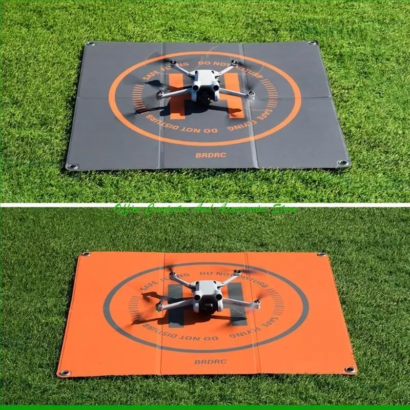 65CM PU Landing Pad Foldable Parking Apron Pad For Mini 3 Pro Mavic Air 2 Mavic 3 Pro Drone Accessories Universal