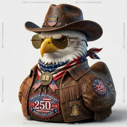 

Independence 250th Anniversary Commemorative Duck Indoor decorations