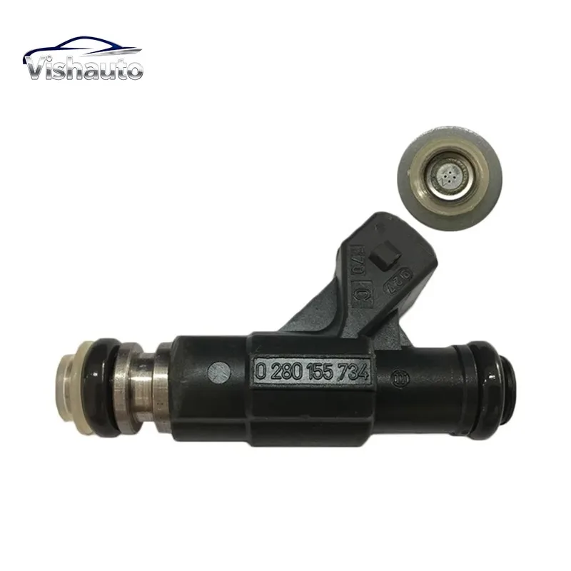 Fuel Injector Set 4PCS 0280155734 97JF-9F593-BA For Ford Explorer 4.0L 1997 1998 view 2