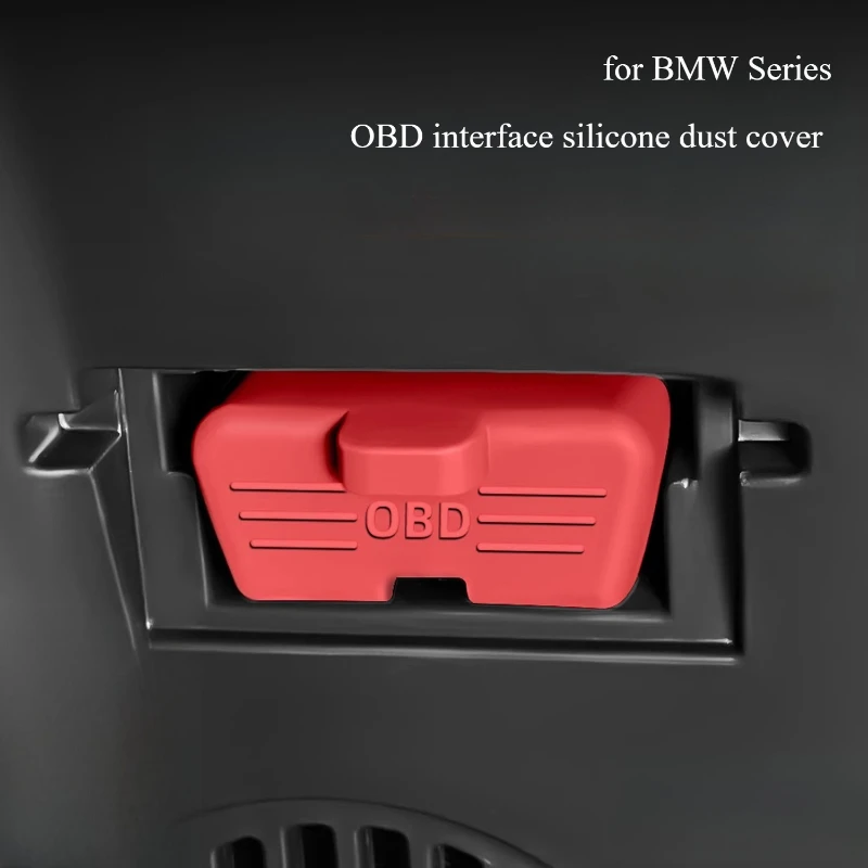 Para BMW Serie 3 5 interfaz OBD cubierta impermeable de silicona interfaz de diagnóstico protección de computadora modificación de polvo