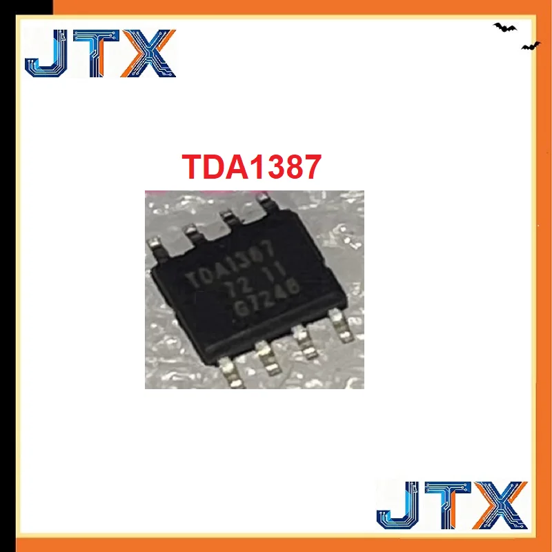 20PCS/LOT Stereo Audio Calibration IC TDA1387  TDA1387T  SOP-8