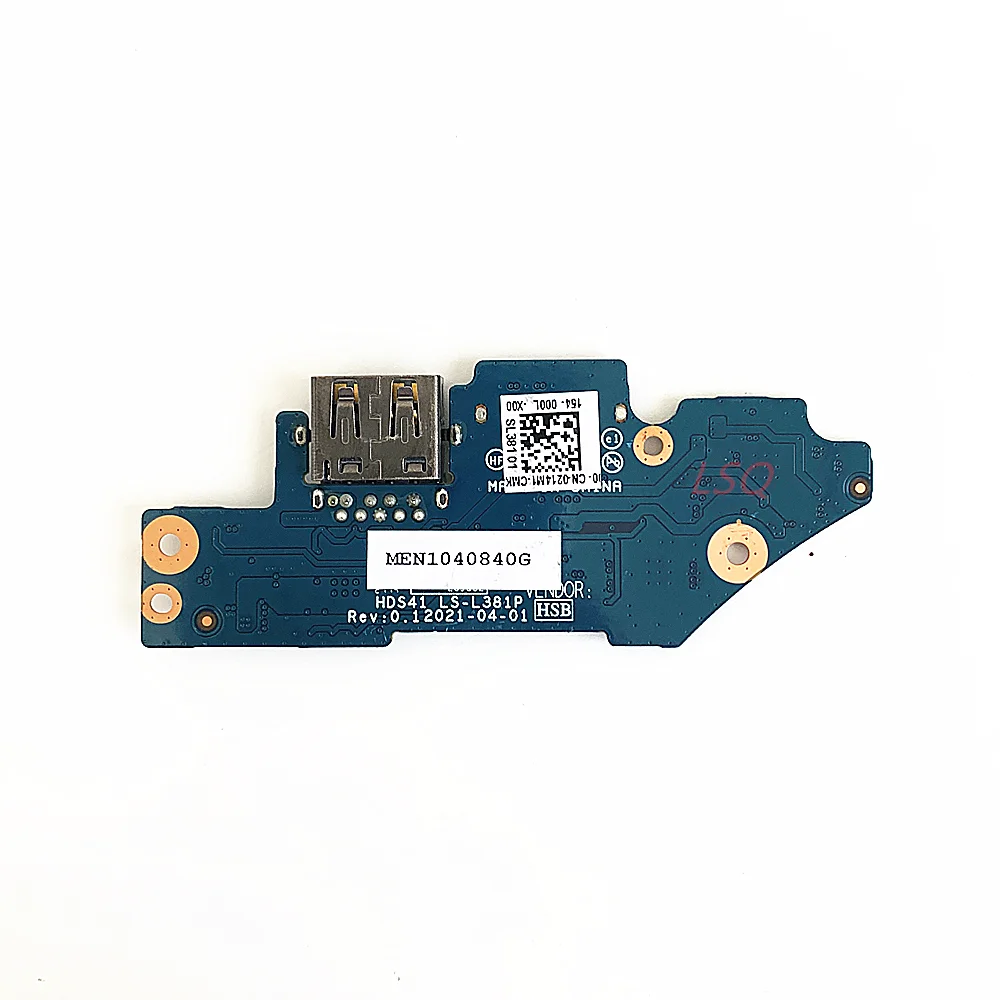 

LS-L381P For Dell Alienware X14 USB SD Card Reader IO Board WITH CABLE HDS41 100% Test OK