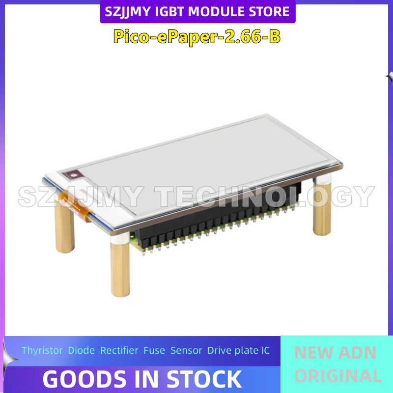 Raspberry Pi Pico 2.66-inch red, black, and white tri color e-ink screen expansion board module label screen
