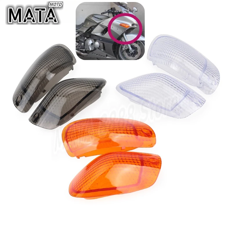 Image of Passend für Kawasaki ZZR1100D ZZR1200 ZX-11 Modifizierte Motorrad-Frontblinker-Gehäuse Blinkerlichtschale