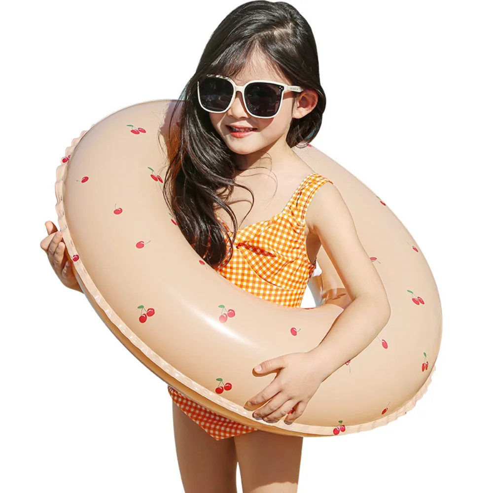 Kinder Schwimmen Kreis Anfänger Erwachsene Verdickte Anti-rollover Schwimmen Ausrüstung Niedlichen Cartoon Baby Schwimmen Kreis