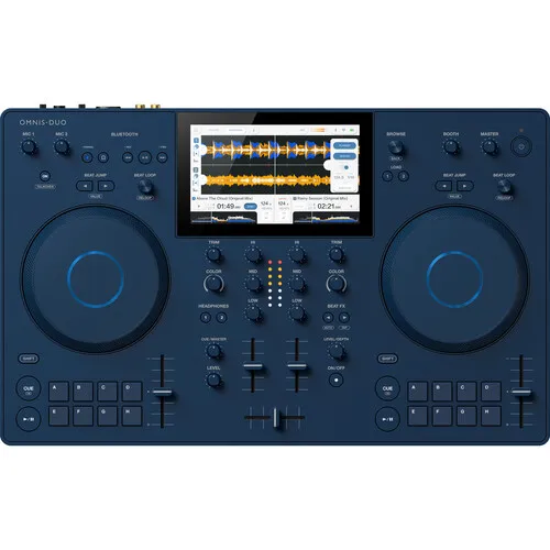 AUTHENTIC A l p h a T h e t a   OMNIS-DUO Portable Battery-Powered All-in-One DJ System with Bluetooth