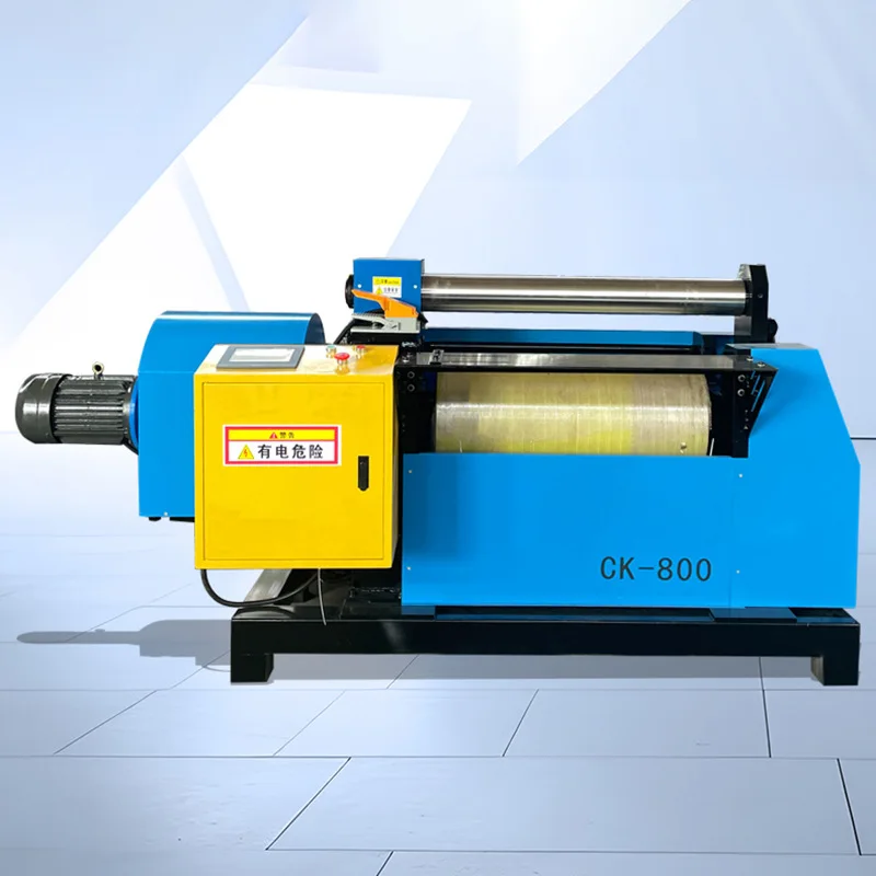 CNC dois rolo placa Rolling Machine, totalmente automático, sem borda reta