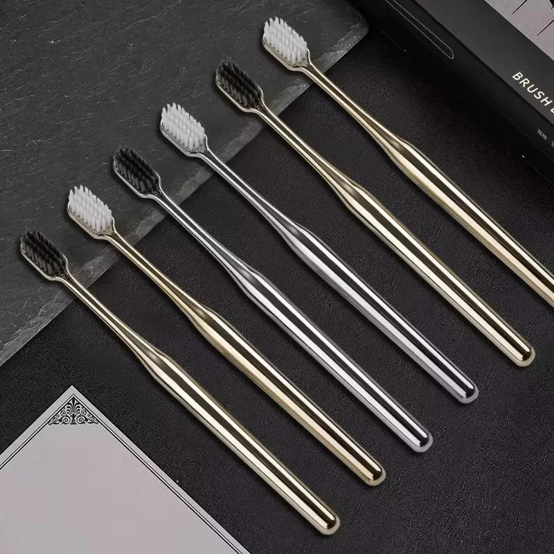 1/2/3/4pcs Advanced Adult Soft Bristle Manual Toothbrush Sensitive Gum Deep Cleaning Family Oral Care Travel Portable Washing