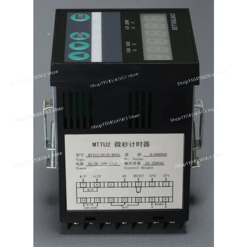 MTTU2‑6E1R‑M485 Microsecond Millisecond Timer Counter Pulse Tachometer RS485 for Industrial Time Interval & Speed Measurement