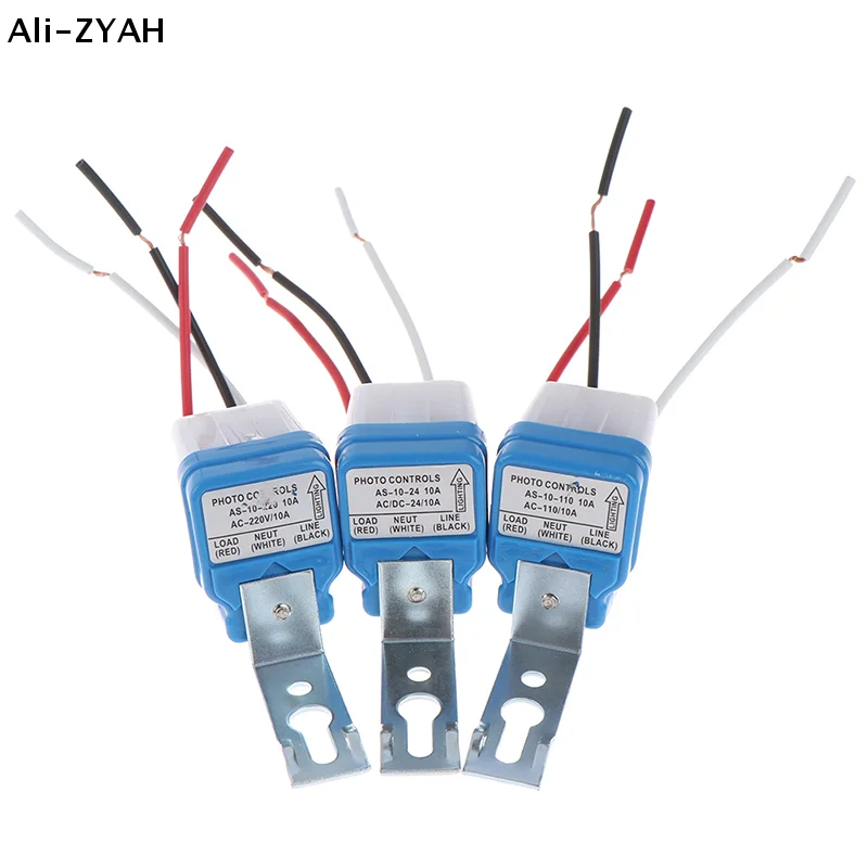 AC 24v 110v 220v auto street light switch night on day off sensor switches