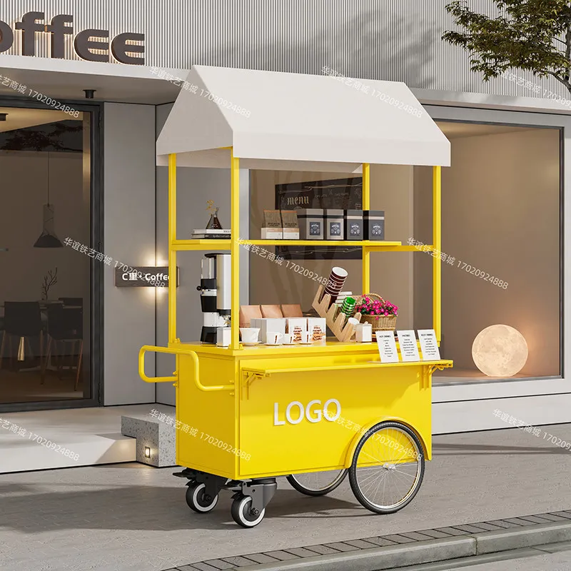 Lego event promotion cart, mobile cart, store stall cart, hotel mall showcase, mobile snack cart