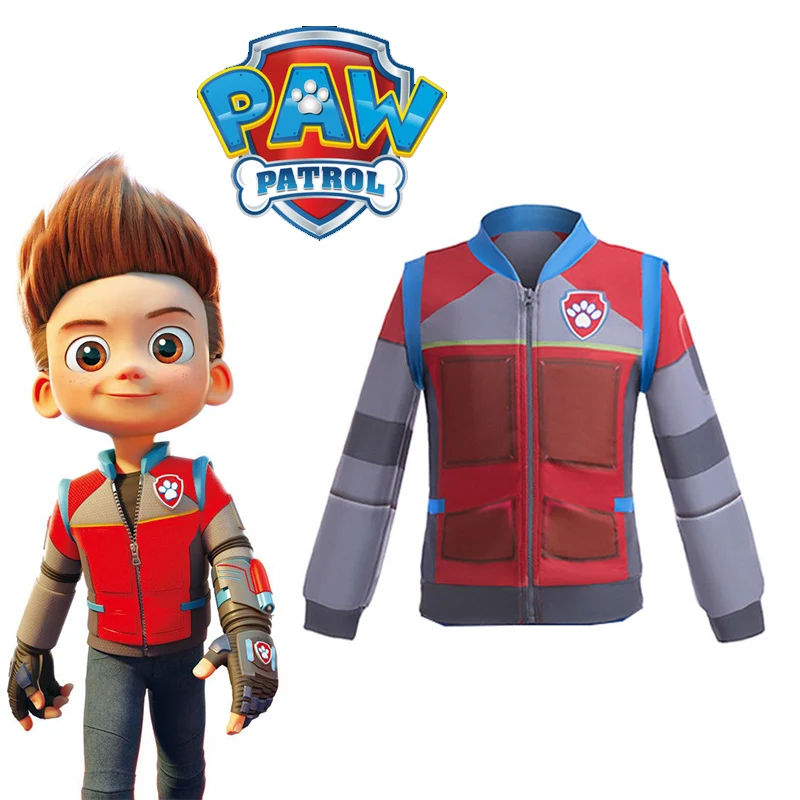 ملابس للأولاد من Paw Patrol سترة بأكمام طويلة زي تنكري لشخصية الرسوم المتحركة رايدر للهالوين زي لعب الأدوار لهدايا الأطفال #1