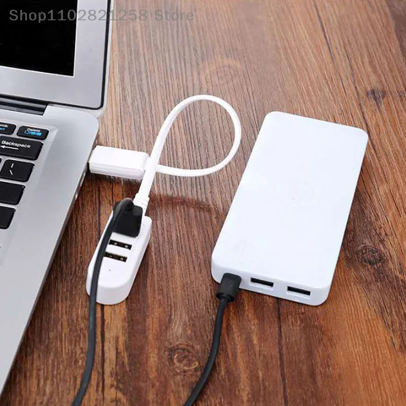 3 Ports USB 2.0 Multi High Speed HUB Splitter Expansion Laptop For Desktop PC