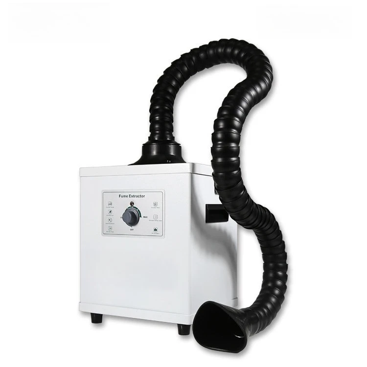150W Industrial Fume Extractor Purifying Filter Exhaust Soldering Smoke Fume Extractor Absorber for Laser Separating Machine
