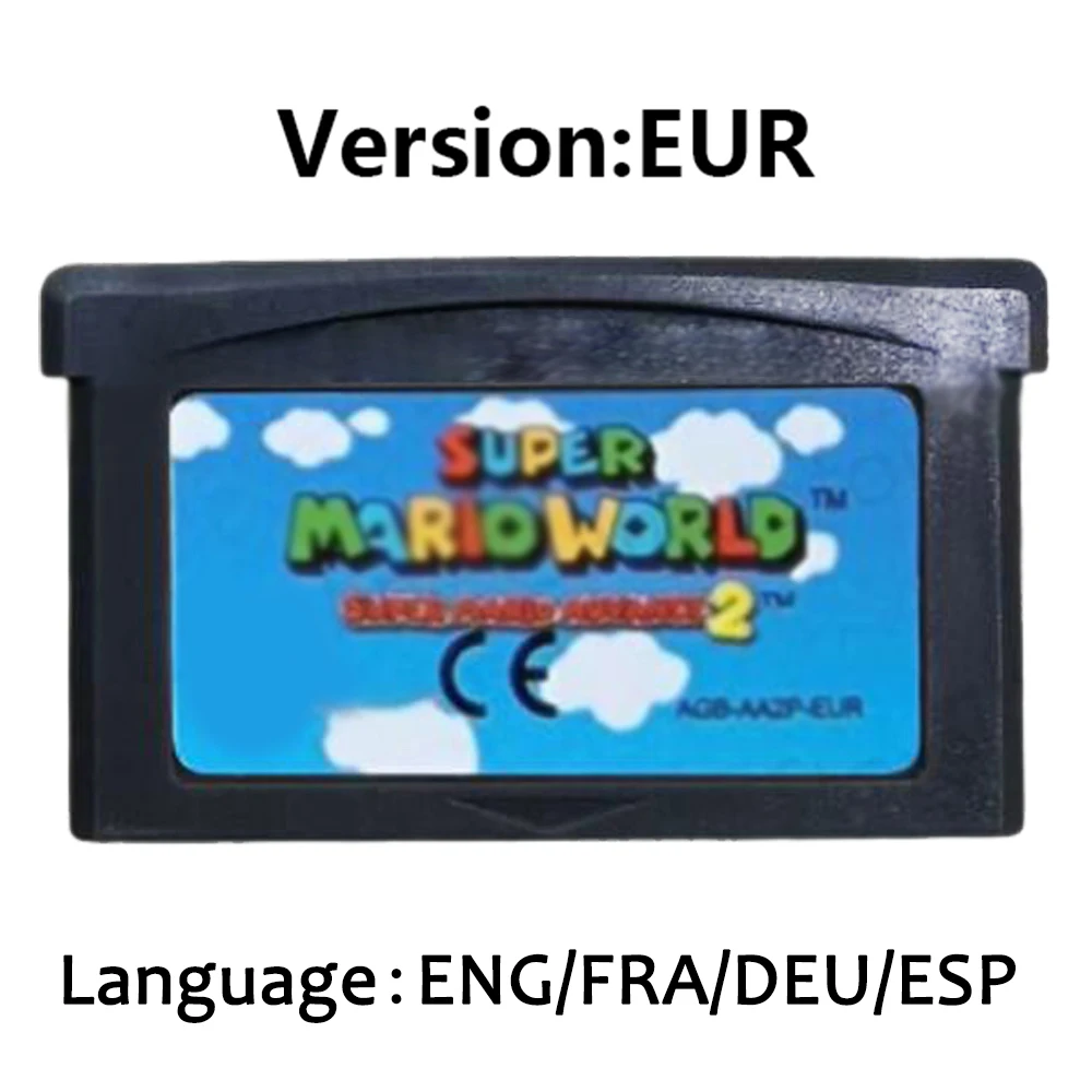 GBA-Spielkassette, 32-Bit-Videospielkonsolenkarte, Serie Super Advance Super Bros Kart für GBA/SP/DS – Detail 3