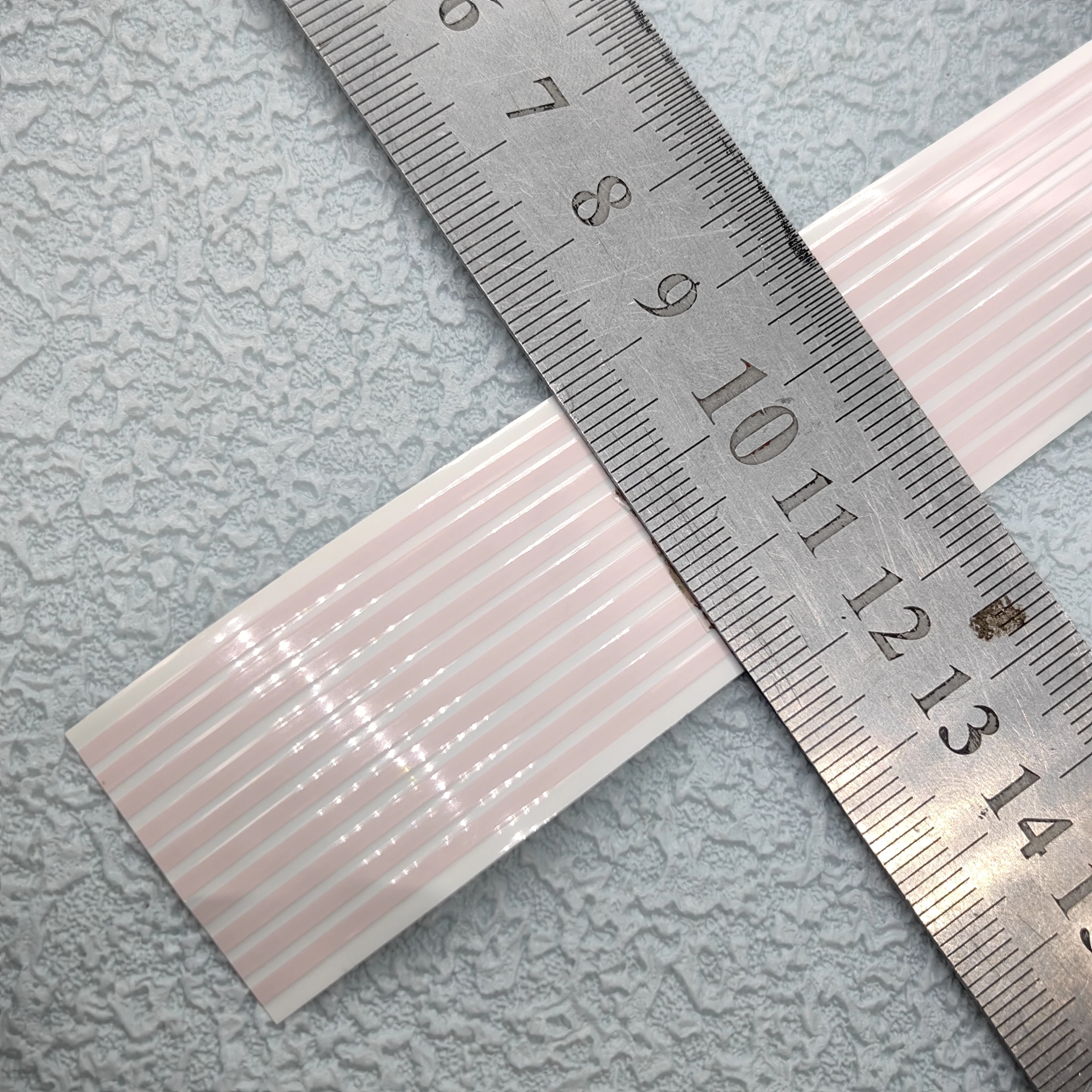 1 Stück Fabrik-Flexkabel 2-polig 7 mm 3-polig 8 mm 12 mm 4-polig 10 mm 5-polig 9,4 mm 10 mm 15 mm 6-polig 9,5 mm 13 mm 15 mm flaches FFC-Flachbandkabel