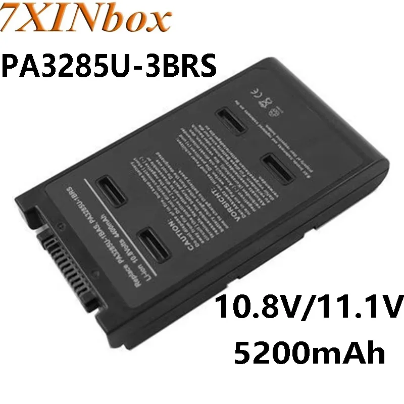 7XINbox PA3285U-3BRS PA3284U-1BAS A15-S127 5200mAh Laptop Battery For TOSHIBA SATELLITE PRO A120 A10 A15 J60 J61 J62 J63 J70 J71