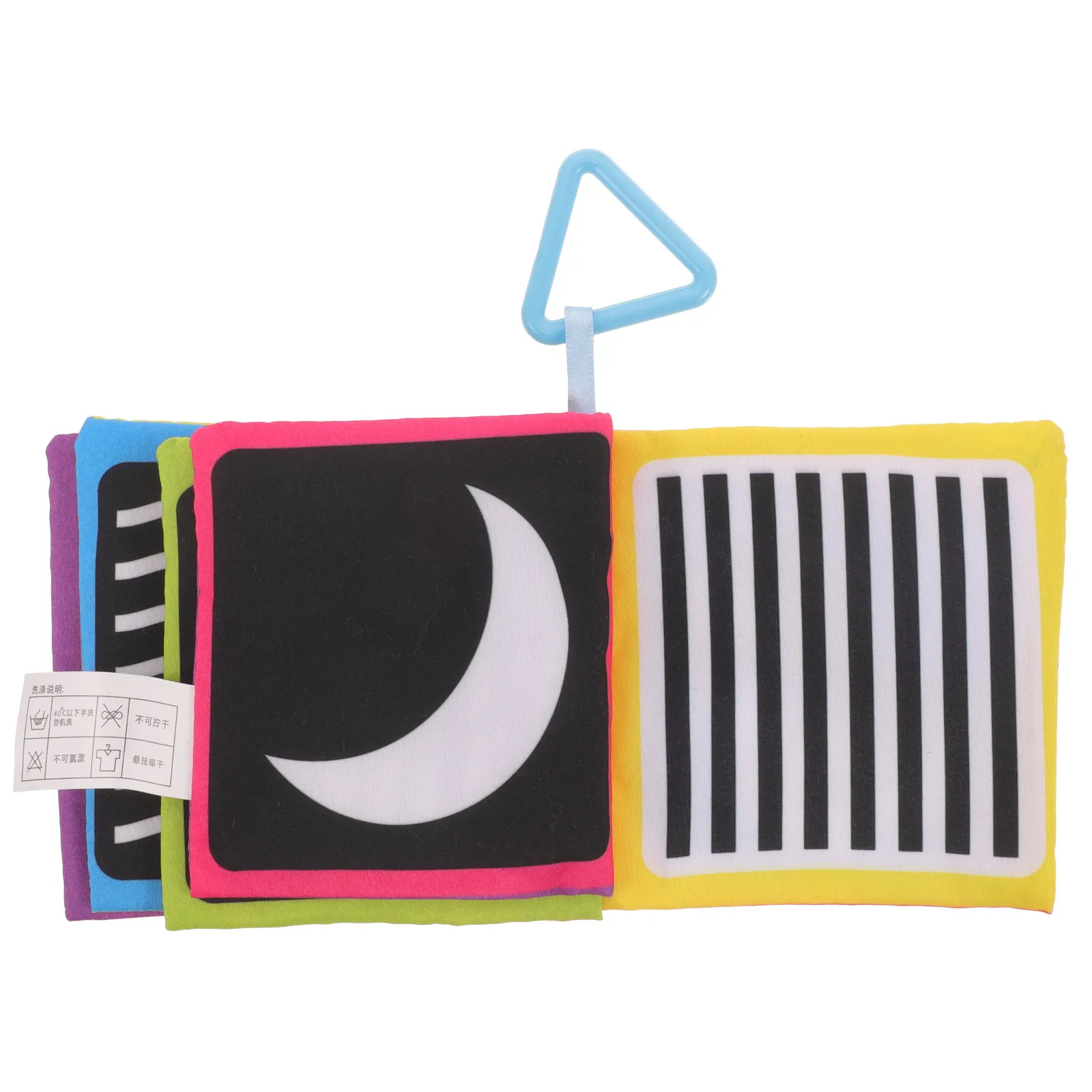 

1 set 1 Set Baby Cloth Book High Contrast Sensory Fabric Book For Early Education Toddler Infant Playtime