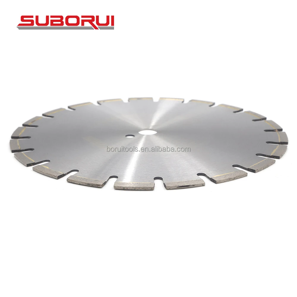 SUBORUI 24inch 600mm Ceramic Diamond Saw Blade Cutting Disc Welded Circular Saw Blades For Granite Marble Concrete Stone