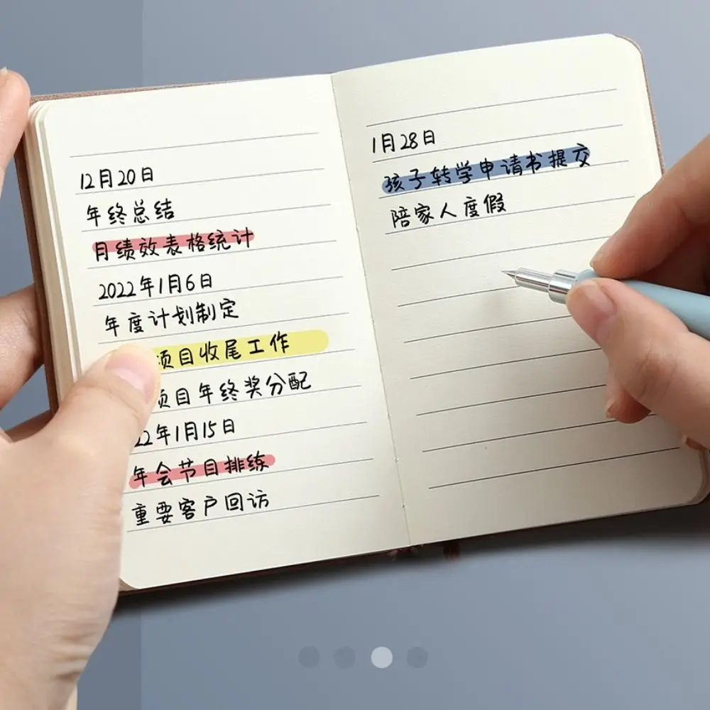 Veranstalter Verdickung Student Schreibwaren Scrapbooking Tasche Memo Notizblock A7 Mini Notebook Tagebuch Notebook Business Notizblock