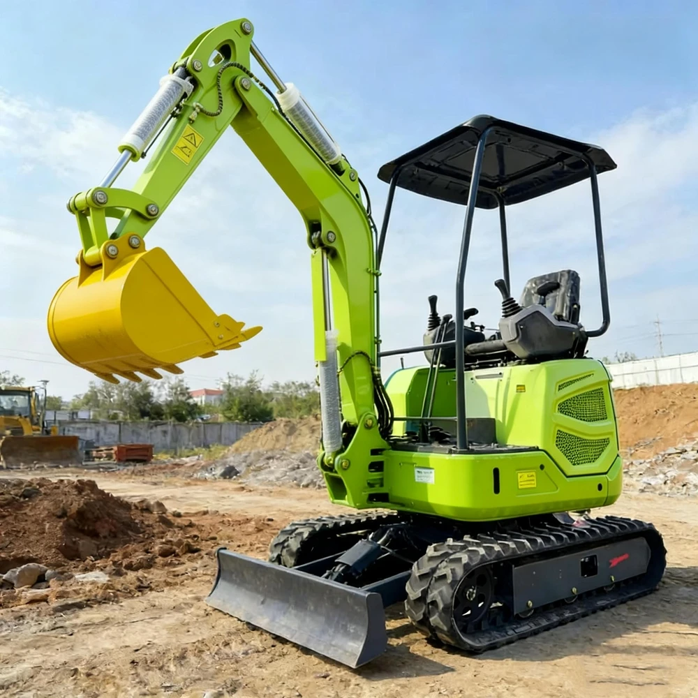 

1.5Ton mini excavator YANMAR engine Epa/Euro 5 Construction mini excavators diesel mini digger agricultural europe tools