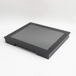 1000니트 LCD 디스플레이 17인치 전면 패널 IP65 방수 터치스크린 모니터 (야외 키오스크용)