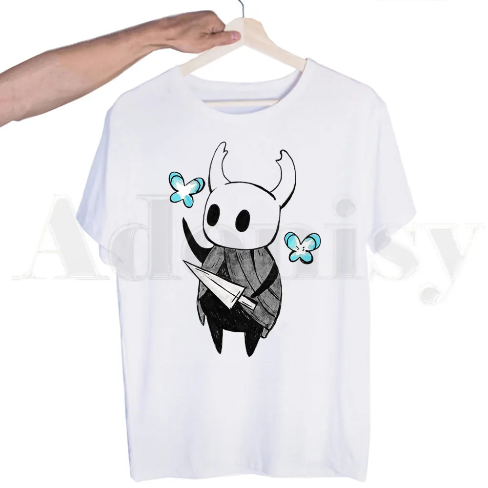 Novelty Hollow Knight Games Cartoon Fashion Tshirts Men Fashion Summer T-shirts Tshirt Top Tees Streetwear Harajuku Funny