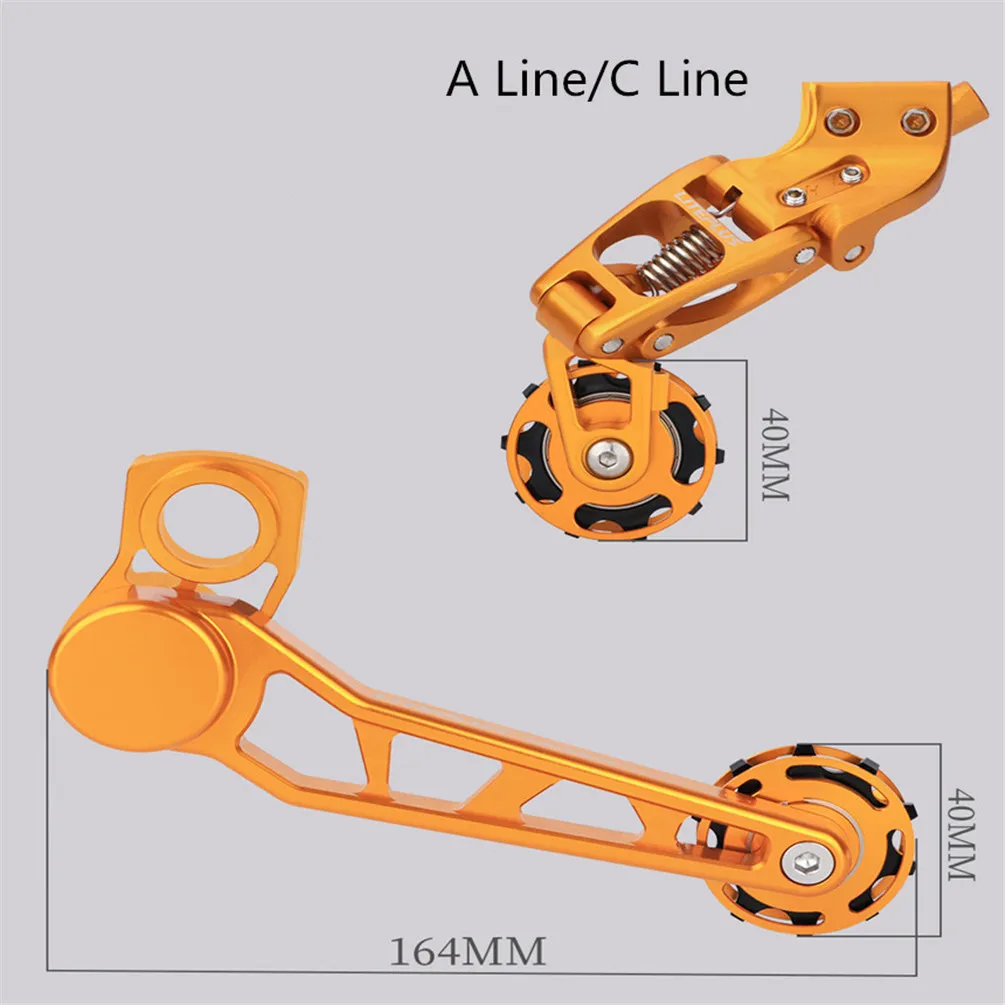 Litepro Liteplus For Brompton Folding Bike External 7S Transmission Aluminum Alloy P/C Line Upgrade Rear Derailleurs Tensioner