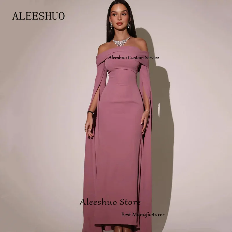 심플한 머메이드 롱 프롬 드레스 섹시한 스트랩리스 오프숄더 프롬 가운 백리스 플로어 길이 파티 드레스 베스티도스 2026 맞춤형