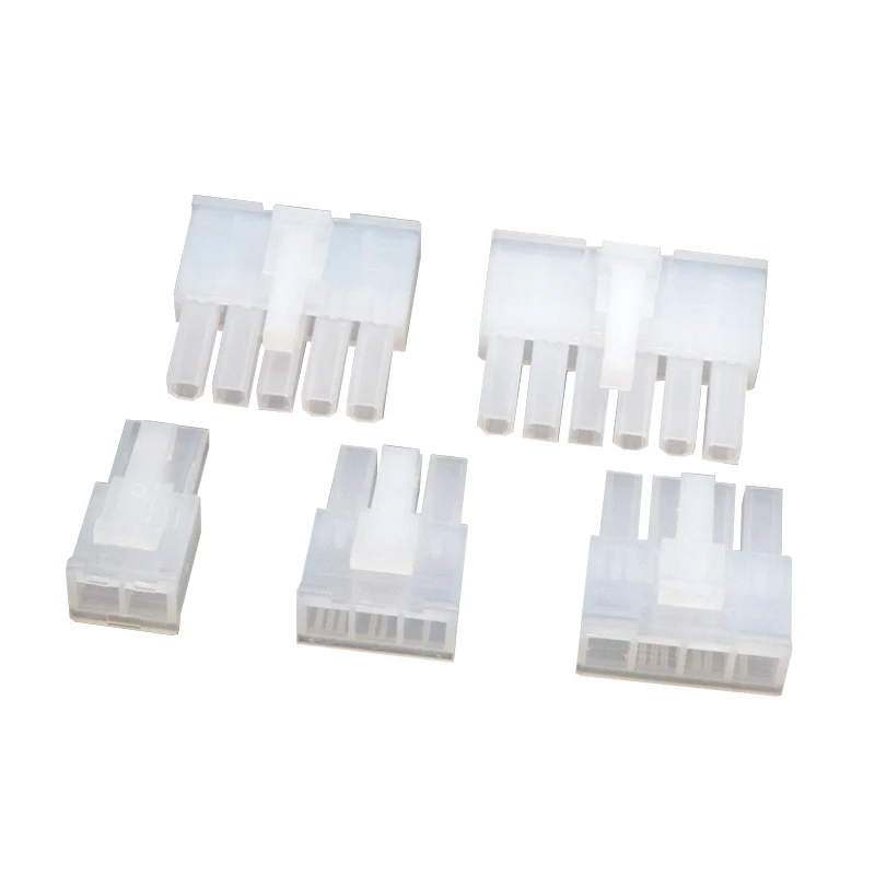 10Pcs 5557 4.2mm Pitch Single Row Connector Male Shell Pair Locking Connector 1x2P/1x3P/1x4P/1x5P 6P