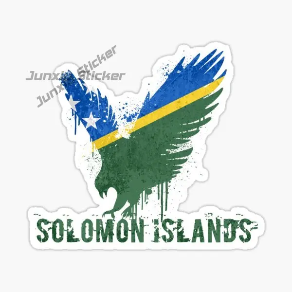 SOLOMON ISLANOS Scenic Travel Decal Vinyl Car Sticker Car Truck Vehicle Bumper Decal Personalit Car Accessories