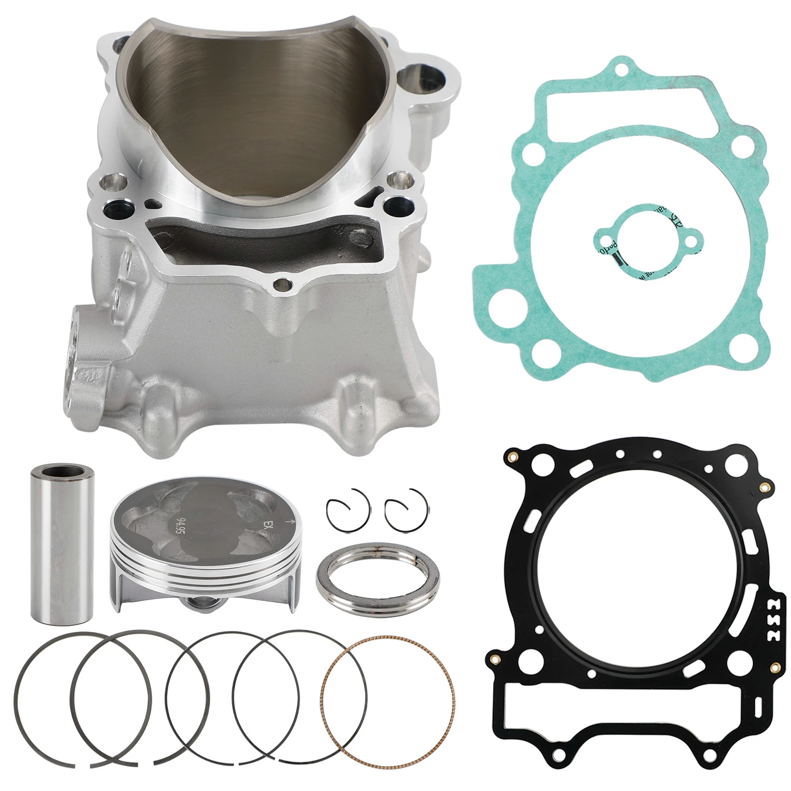95mm Stock Standard Bore Cylinder Piston Rebuild Kit For Yamaha YFZ450R 2009 -2021 YFZ450X 2010 - 2011