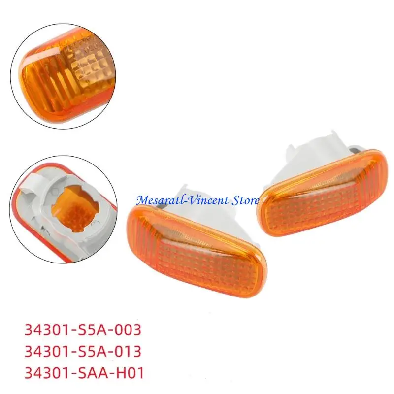 A70F Side Lamp Cover 34301S5A013 34301S5A003 Turn Light Lamp Shade Housing