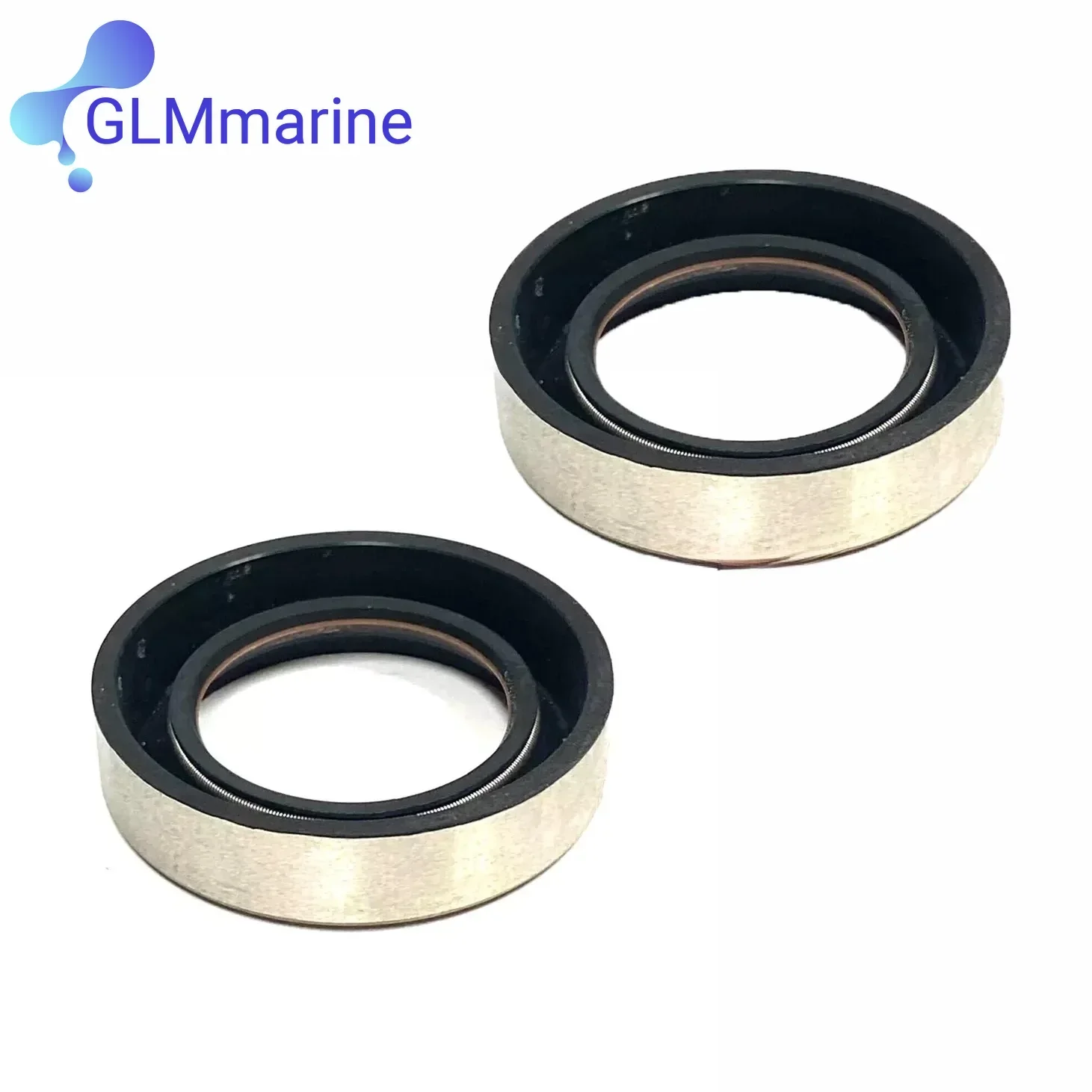 2Pcs Oil Seal 3852548 for OMC Stern Drive 3.0L 4.3L 5.0L 5.7L 5.8L 7.4L V6 V8 Engine 911795 Replacement 18-8349 86560