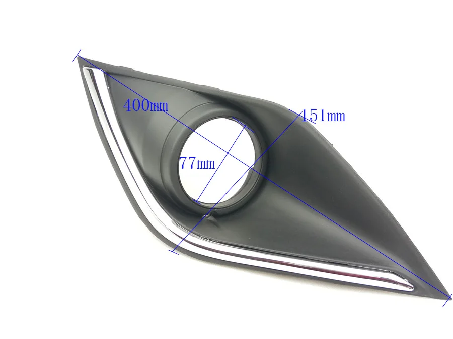 

Fog Light Lamp Cover Frame For Mitsubishi outlander 2016 Fog Lamp Frame