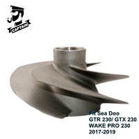 Captain Jet Ski Accessories161mm fit Seadoo GTR 230 GTX 230  WAKE PRO 230 2017-2019 4 Blades 267000957 Sea Doo BRP PWC Propeller