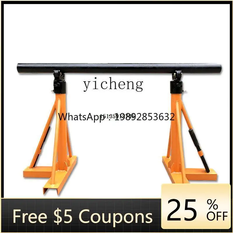 cable discharge frame Optical brazing cable discharge device Delivery plate