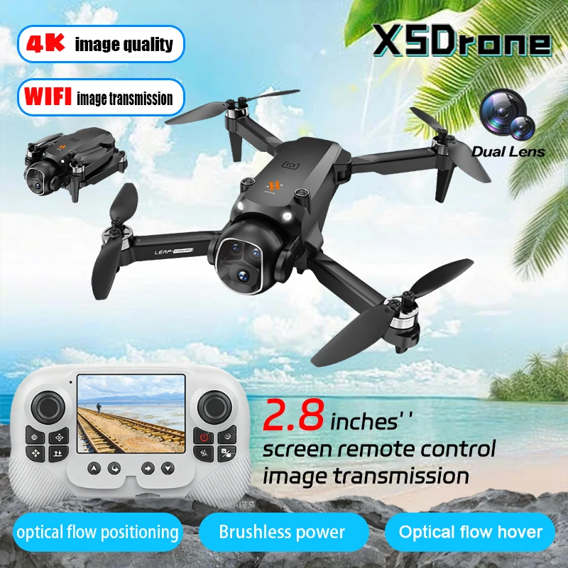 New X5 Drone 4K Pro…