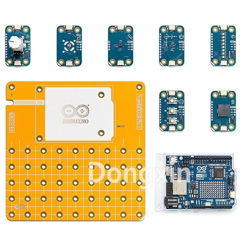 Kit Arduino Plug and Make AKX00069 UNO R4 WIFI RA4M1 ABX00087 Kit de desarrollo en stock, el original italiano