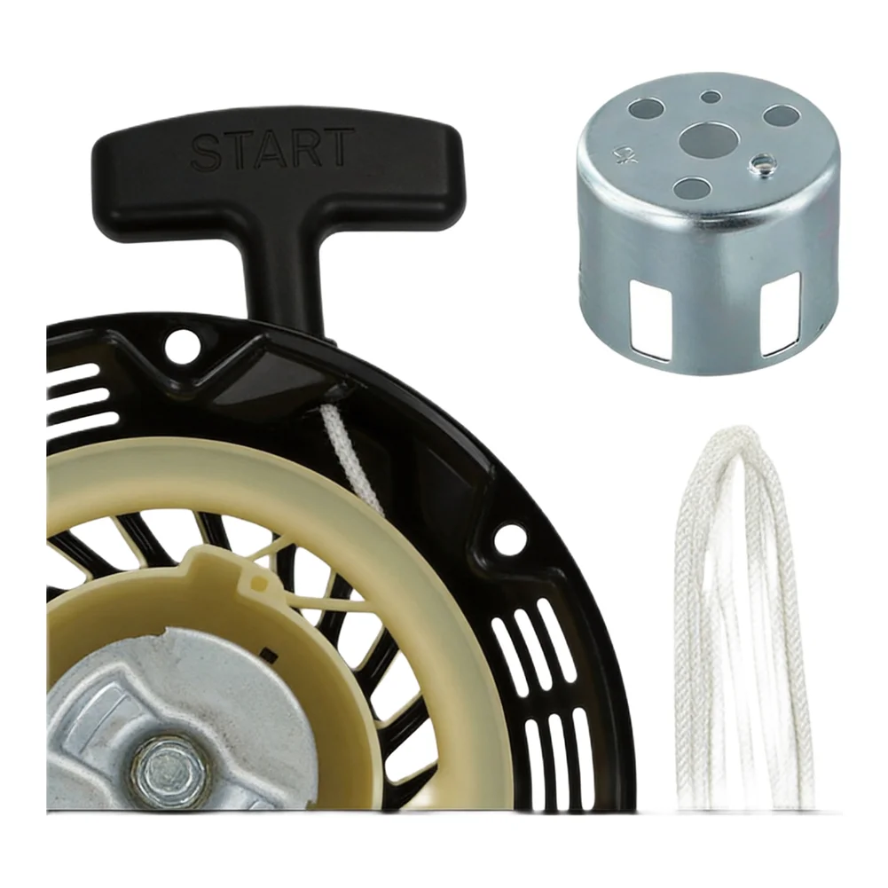 212 196 224 208cc Recoil Pull Start Assembly with Pulley Cup for Honda For GX160 Engines for Mini Bikes and Generators