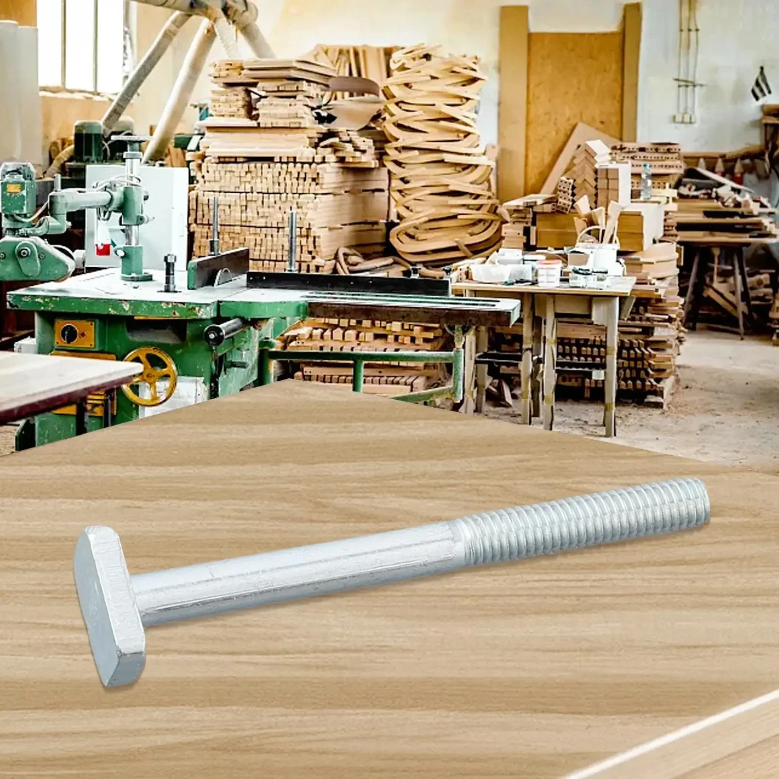 Conveniente 1 * Accessori per binario a T 6 * Rondelle Vite M6-70T Metallo + Plastica Cursore in plastica M6 Maniglia dado Vite M6-40 Vite M6-70