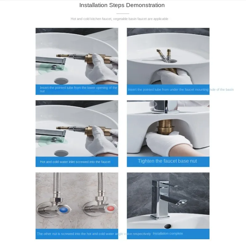 الفولاذ المقاوم للصدأ النايلون مضفر أنبوب الأنابيب خرطوم سيليكون السباكة Ther Moresistant الحنفية الأنابيب حوض صنبور القناة المطبخ الحمام