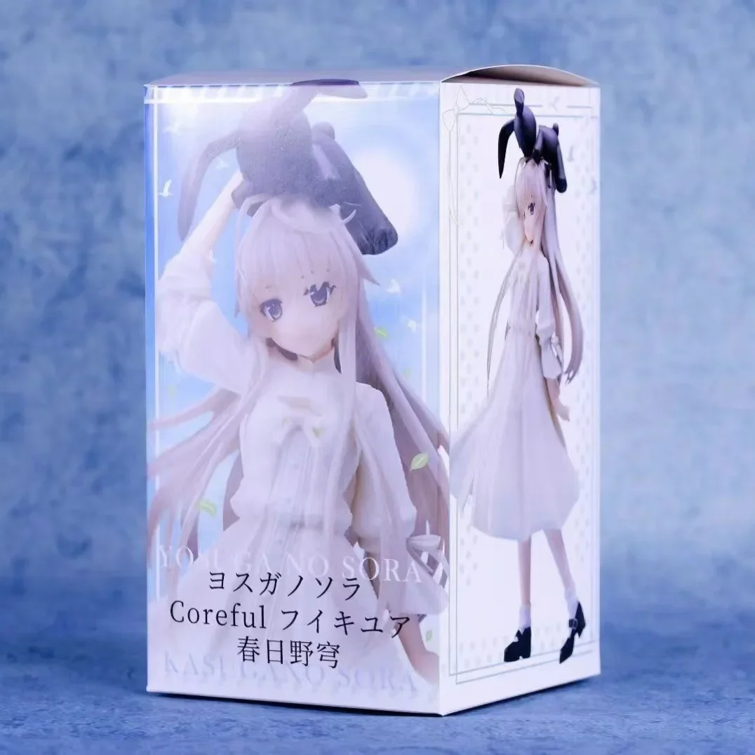 Figurine de Dessin Animé Japonais Yosuga No Sora en PVC, Modèle de Collection, Robe Blanche Debout, Jouet Kawaii, Cadeau, 20cm