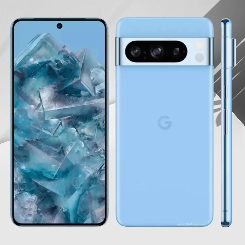 هاتف Google Pixel 8 Pro 128G ROM 5G 8pro مقفول بشاشة 6.7 بوصة Google Tensor G3 وذاكرة وصول عشوائي 12 جيجابايت وذاكرة وصول عشوائي 50 ميجابكسل ثنائي 48 ميجابكسل ثلاثيًا إلكترونيًا #2